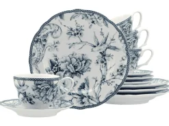 Adelaide - Kaffeeservice 12-tlg - Blau
