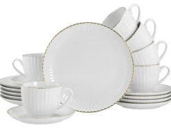 Allegra - Kaffeeservice 18-tlg - Goldband