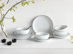 AllRound - Tellerset 12-tlg - Weiss