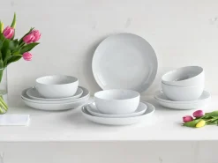 AllRound - Tellerset 12-tlg - Weiss