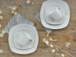 Amelie - Kaffeeservice 18-tlg - Weiss