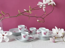 Amelie - Kaffeeservice 18-tlg - Weiss