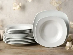 Amelie - Tafelservice 12-tlg - Weiss