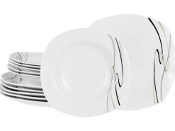 Amelie - Tafelservice 12-tlg - Weiss