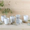 Angi - Kaffeebecher 6-tlg - Weiss