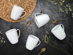 Angi - Kaffeebecher 6-tlg - Weiss
