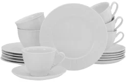 Barcelona - Kaffeeservice 18-tlg - Weiss