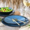 Capri - Tellerset 12-tlg - Blau