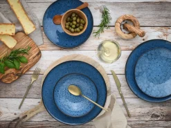 Capri - Tellerset 12-tlg - Blau