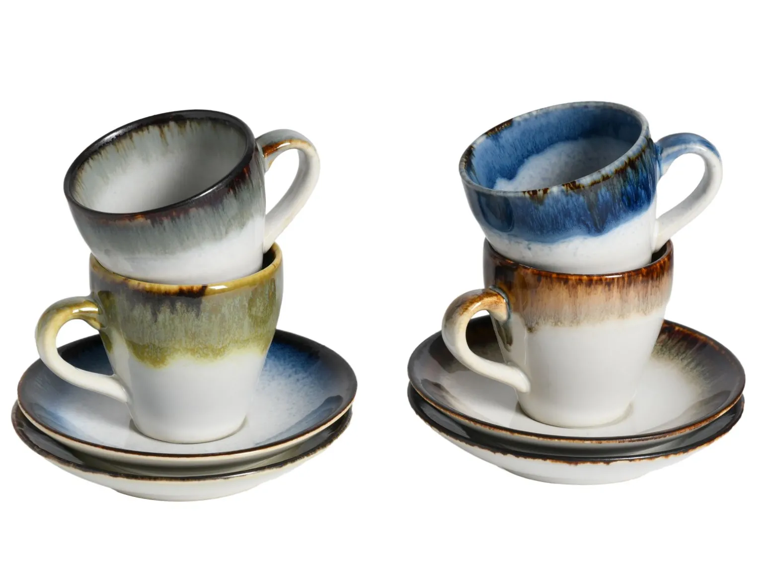 Cascade - Espresso-Set 8-tlg - Mix