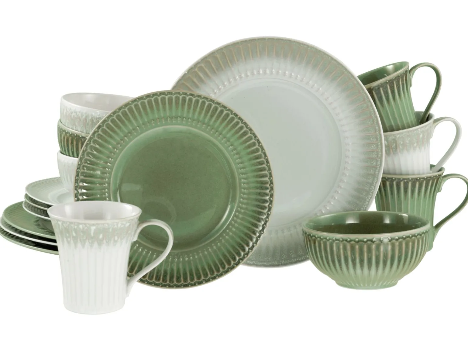 Celadon - Kombiservice 16-tlg - Grün