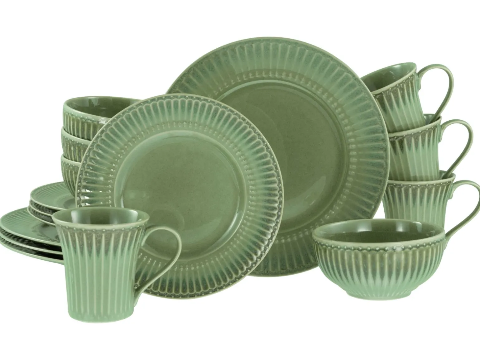 Celadon - Kombiservice 16-tlg - Grün