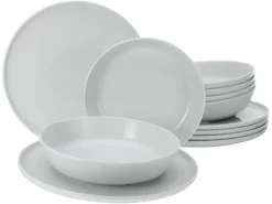 Chef Collection - Tafelservice 12-tlg - Grau