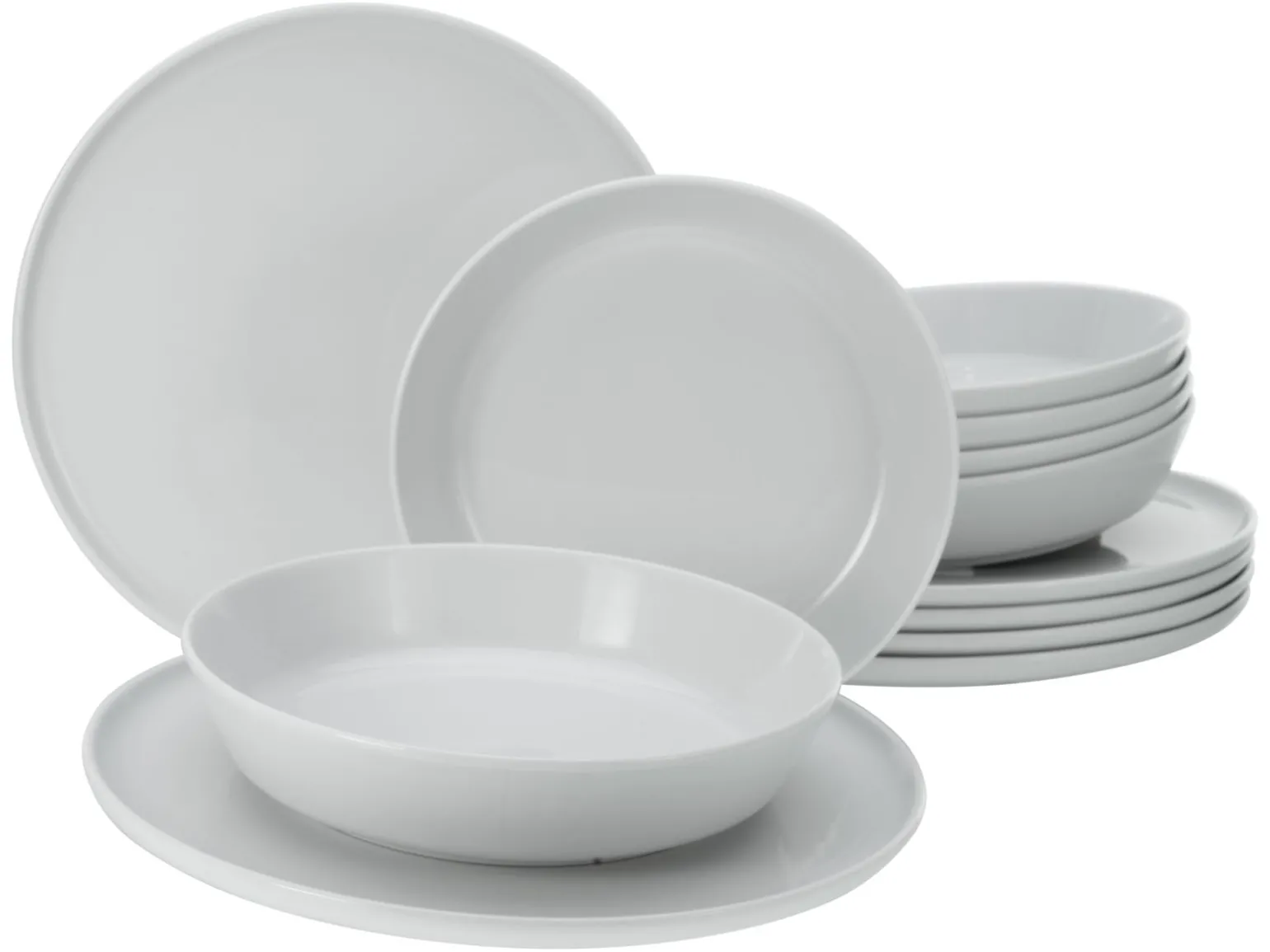 Chef Collection - Tafelservice 12-tlg - Grau