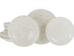 Confetti - Tellerset 12-tlg - Hellblau