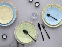 Confetti - Tellerset 12-tlg - Hellblau