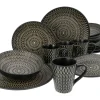 Crafted - Kombiservice 16-tlg - Black