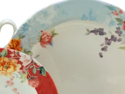 Crimson - Kaffeeservice 18-tlg - creme