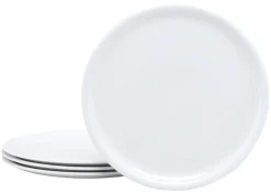 Europa - Pizzateller 4-tlg - Weiss
