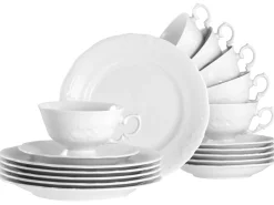 Frederike - Kaffeeservice 18-tlg - Weiss