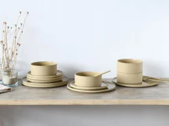 Futuro - Tellerset 12-tlg - Sand
