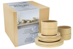 Futuro - Tellerset 12-tlg - Sand