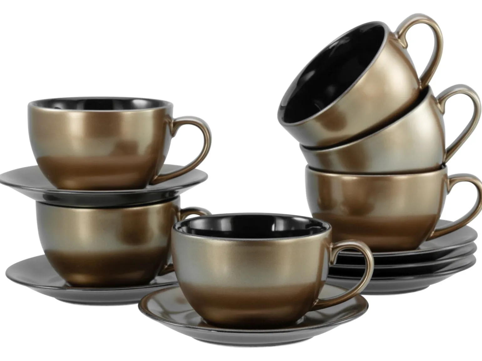 Golden Days - Cappuccinoset 12-tlg - Weiss