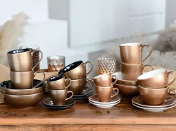 Golden Days - Cappuccinoset 12-tlg - Weiss