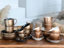 Golden Days - Espressoset 4-tlg - Weiss