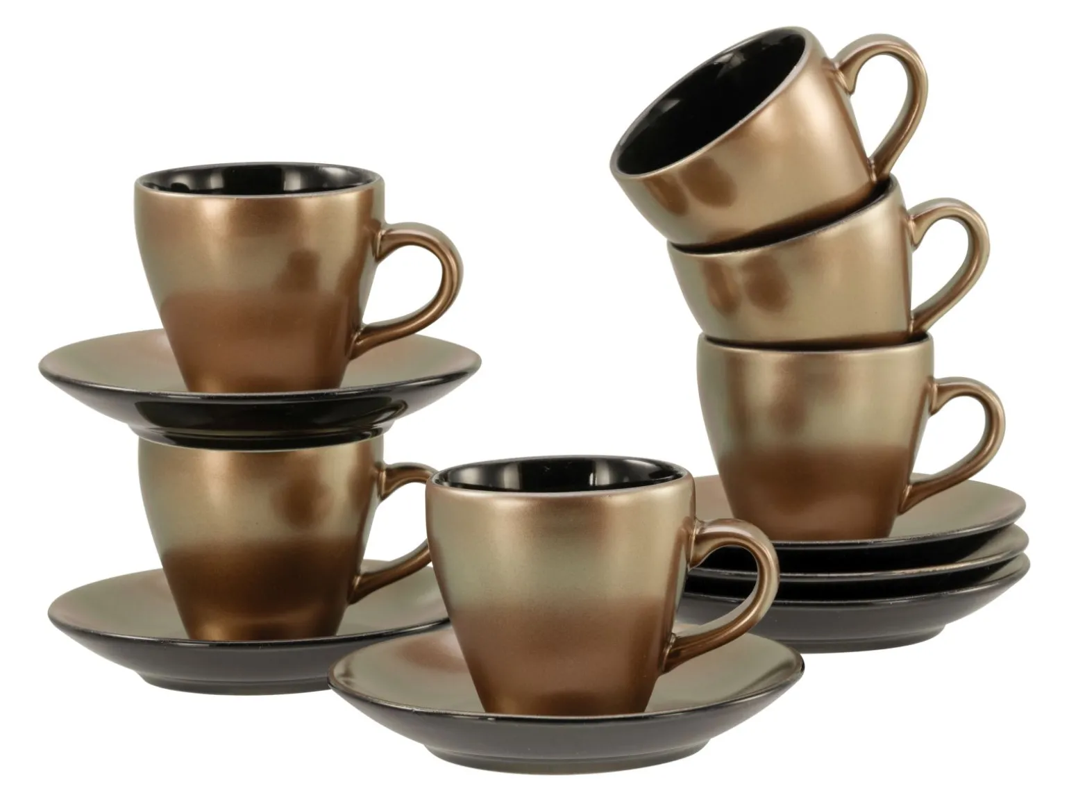 Golden Days - Espressoset 12-tlg - Weiss