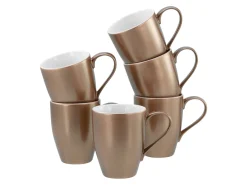 Golden Days - Kaffeebecher 6-tlg - Weiss