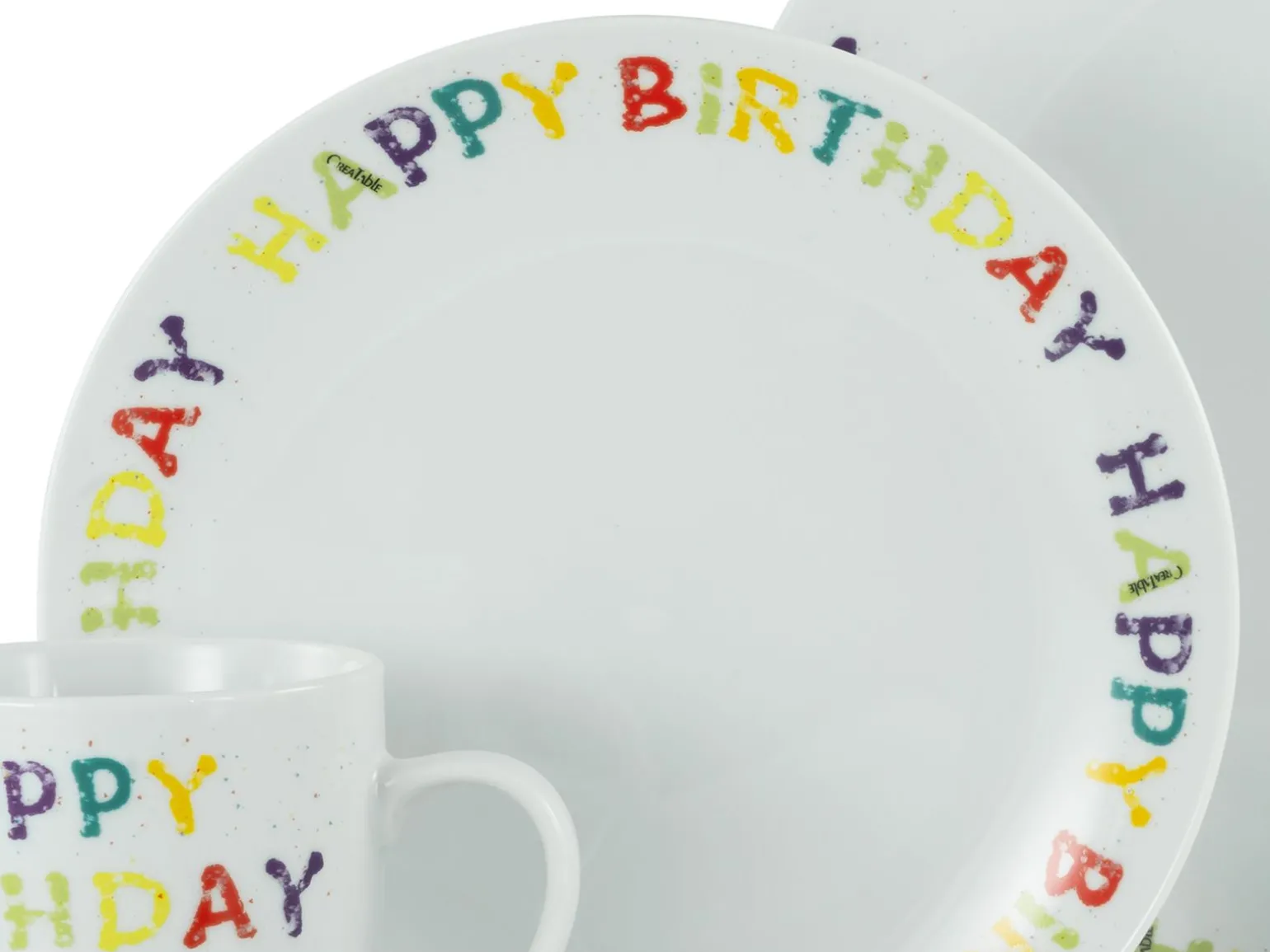 Happy Birthday - Kombiservice 20-tlg - Happy Birthday