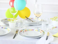 Happy Birthday - Tellerset 12-tlg - Happy Birthday