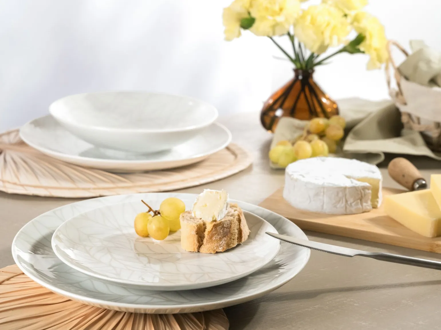 Home - Tellerset 12-tlg - Shabby Chic