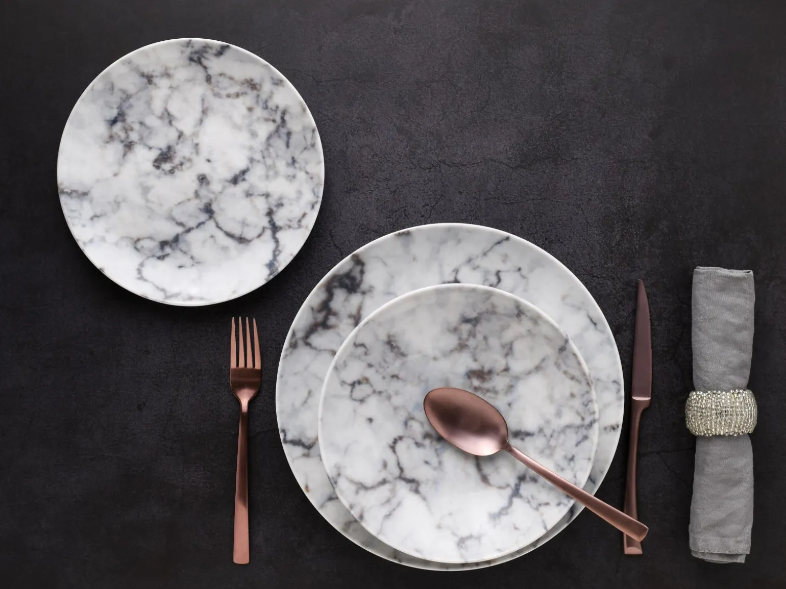 Home - Tellerset 12-tlg - Shabby Chic