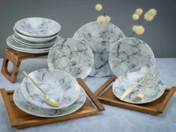Home - Tellerset 12-tlg - Shabby Chic