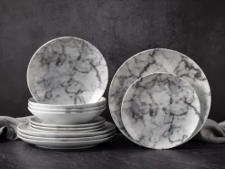 Home - Tellerset 12-tlg - Shabby Chic