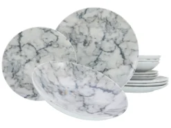 Home - Tellerset 12-tlg - Shabby Chic
