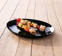 Italien Party - Barbecueteller 6-tlg - Weiss