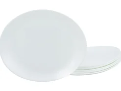 Italien Party - Schnitzelteller 6-tlg - Weiss