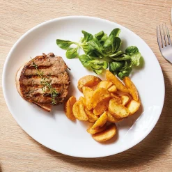 Italien Party - Steakteller 6-tlg - Weiss
