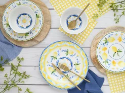 Lemona - Tellerset 12-tlg - bunt