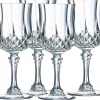 Longchamp Eclat - Rotweinkelch 4-tlg - transparent