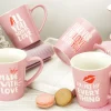 Love Collection - Kaffeebecher 4-tlg - rosa