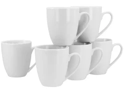 Luna - Kaffeebecher 6-tlg - Weiss
