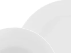 Luna - Tellerset 18-tlg, Luna Black Line - Tellerset 18-tlg - Weiss