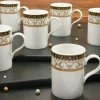 Majestosa - Kaffeebecher 6-tlg - Schwarz
