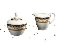 Majestosa - Milch und Zucker Set 2-tlg - Schwarz