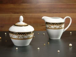 Majestosa - Milch und Zucker Set 2-tlg - Schwarz