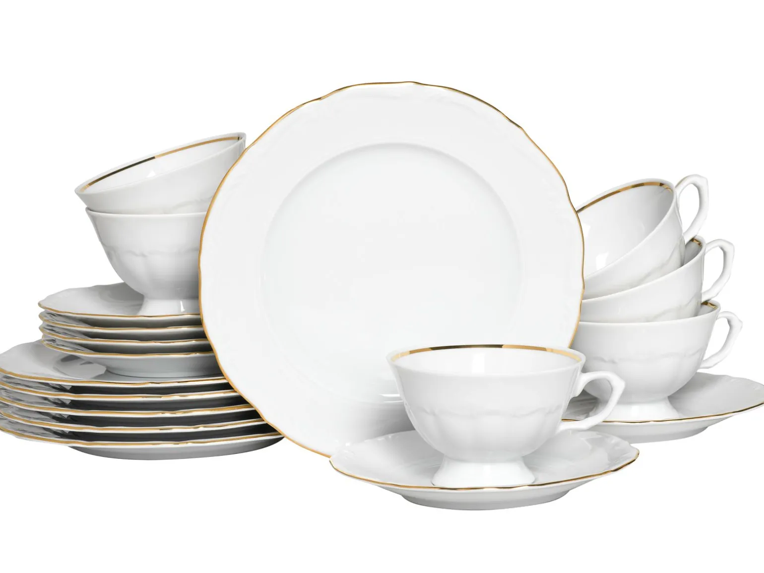 Maria Theresia - Kaffeeservice 18-tlg - gold